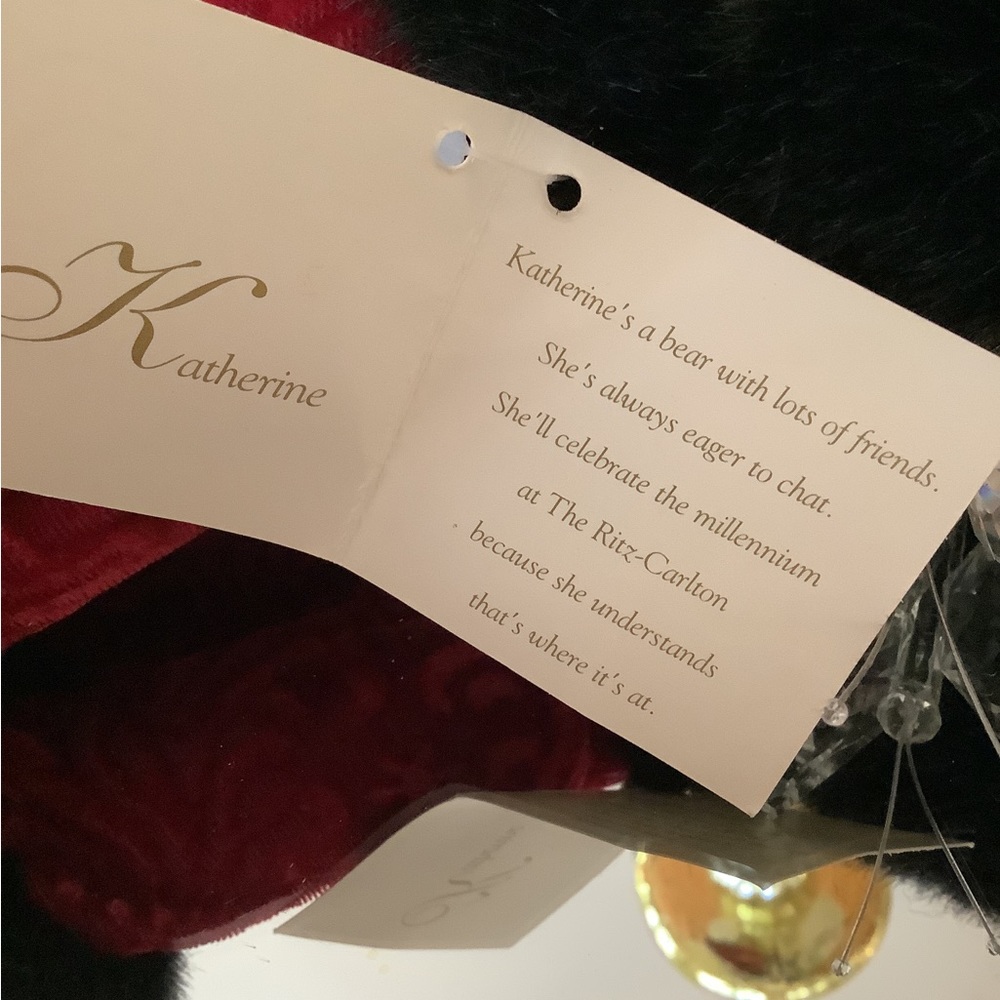 The Millennia collection Ritz cartoon bear - Picture 5 of 5